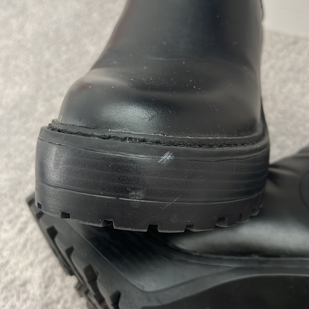 MADDEN GIRL KAMORA BLACK PLATFORM BOOTIES 9 - Picture 9 of 15